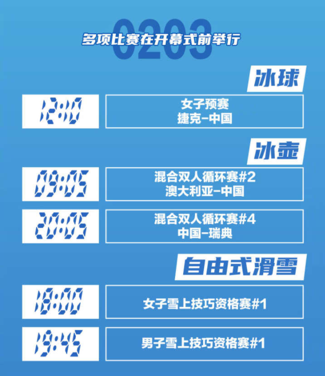 北京冬奥3日看点:中国女子冰球队12年后再战奥运,冰壶混双组合再登场